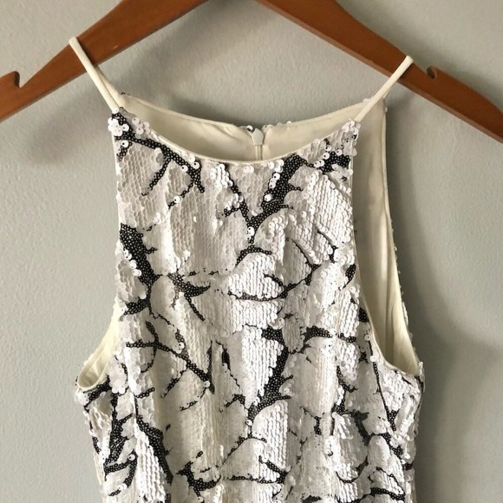 Dress The Population Beaded Sequins Dress Size Small - Picture 5 of 16